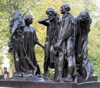 Burghers by Auguste Rodin