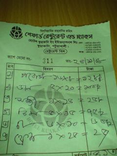নাস্তার বিল না অন্য কিছু !