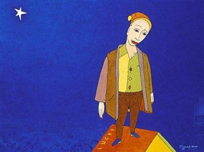 আ লুসার লাইক মি....: Francis Berry, Postmodern Self-Portrait, Lucky