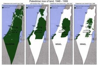 Landmap of Israel &amp; Palestine